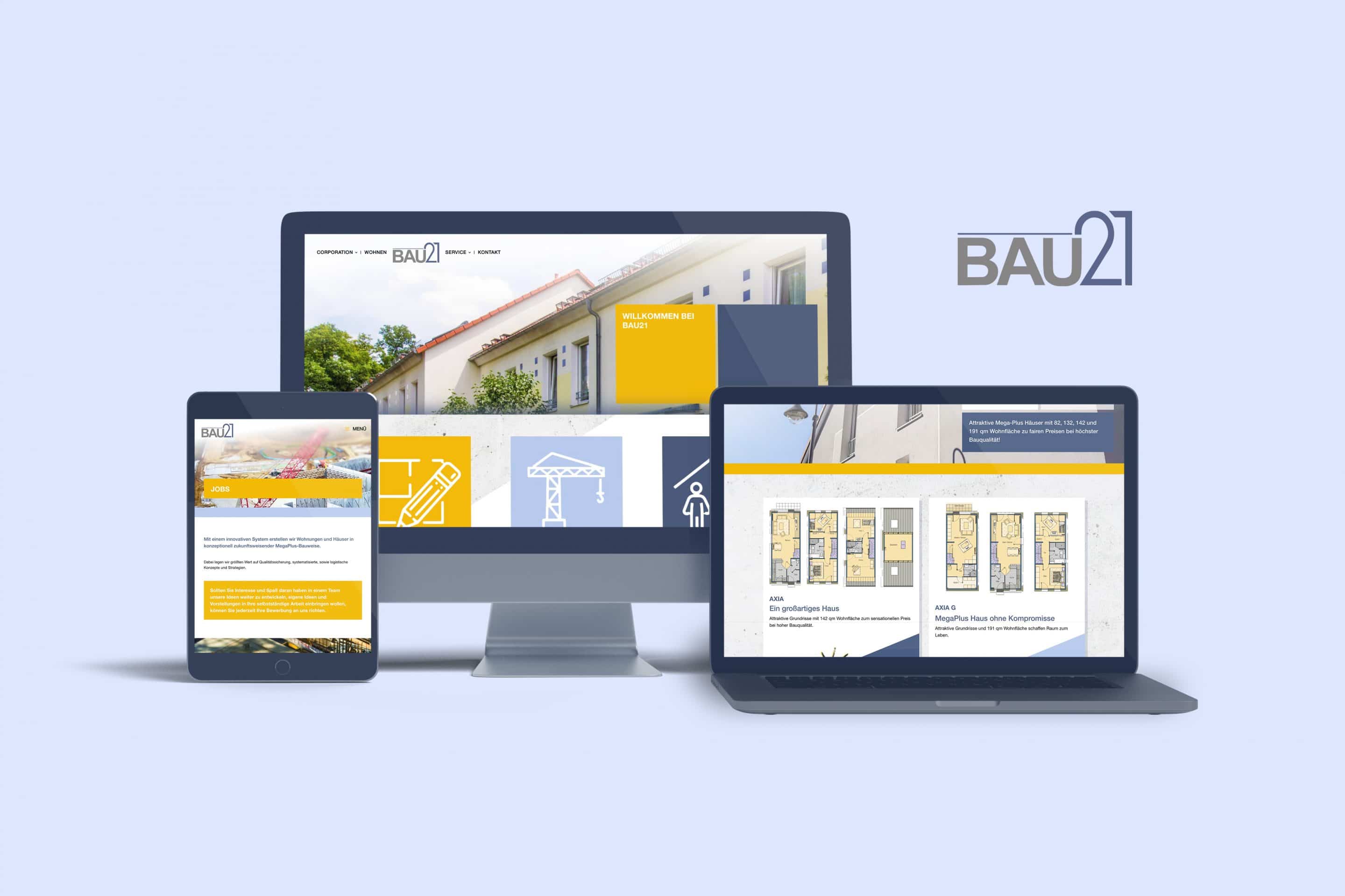 Redesign BAU21 Website